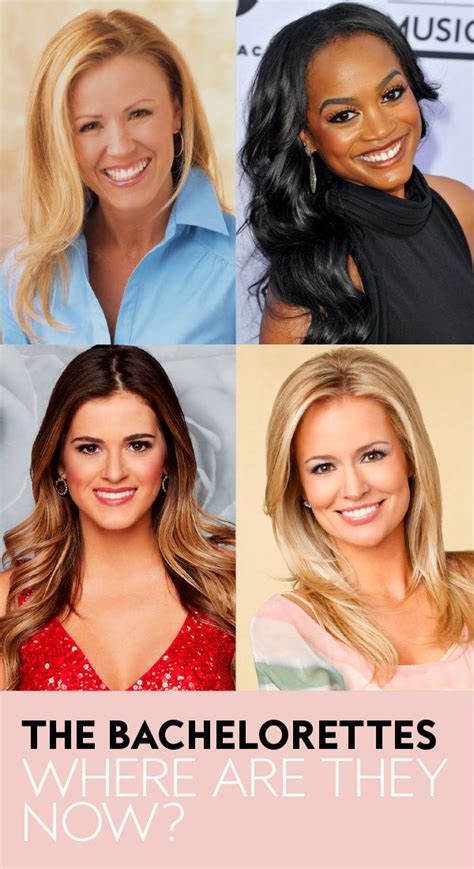 the bachelorettes where are they now.